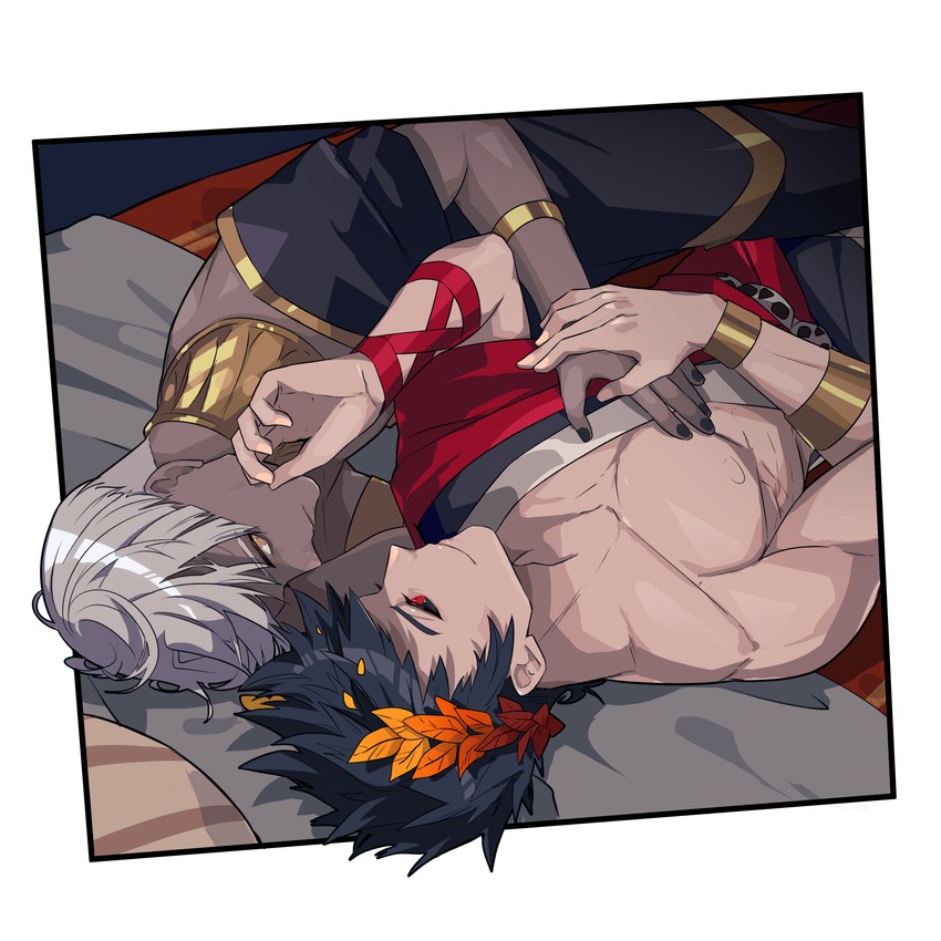 zagreus and thanatos (hades and 1 more) drawn by tia_(cocorosso)