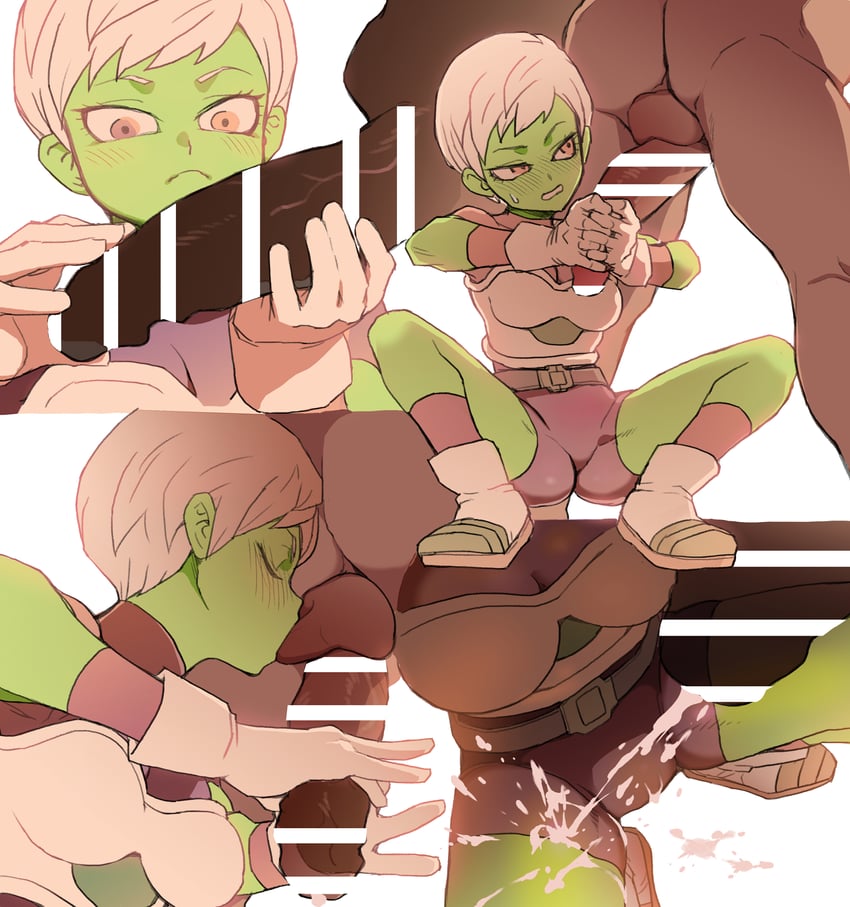 cheelai (dragon ball and 1 more) drawn by cyrano_(aazzss3)