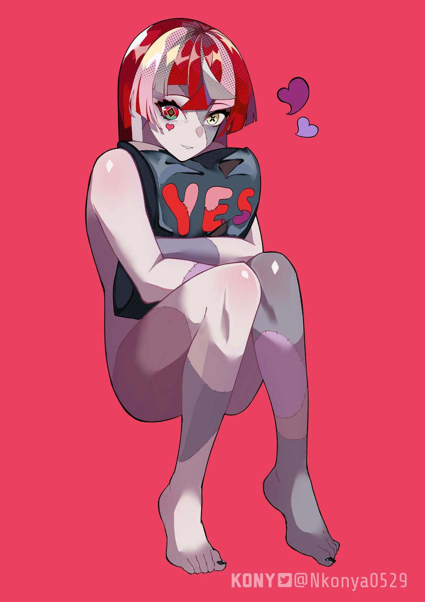 kureiji ollie (hololive and 1 more) drawn by nkonya