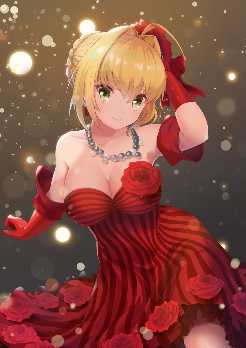 nero claudius (fate and 1 more) drawn by zpig020406
