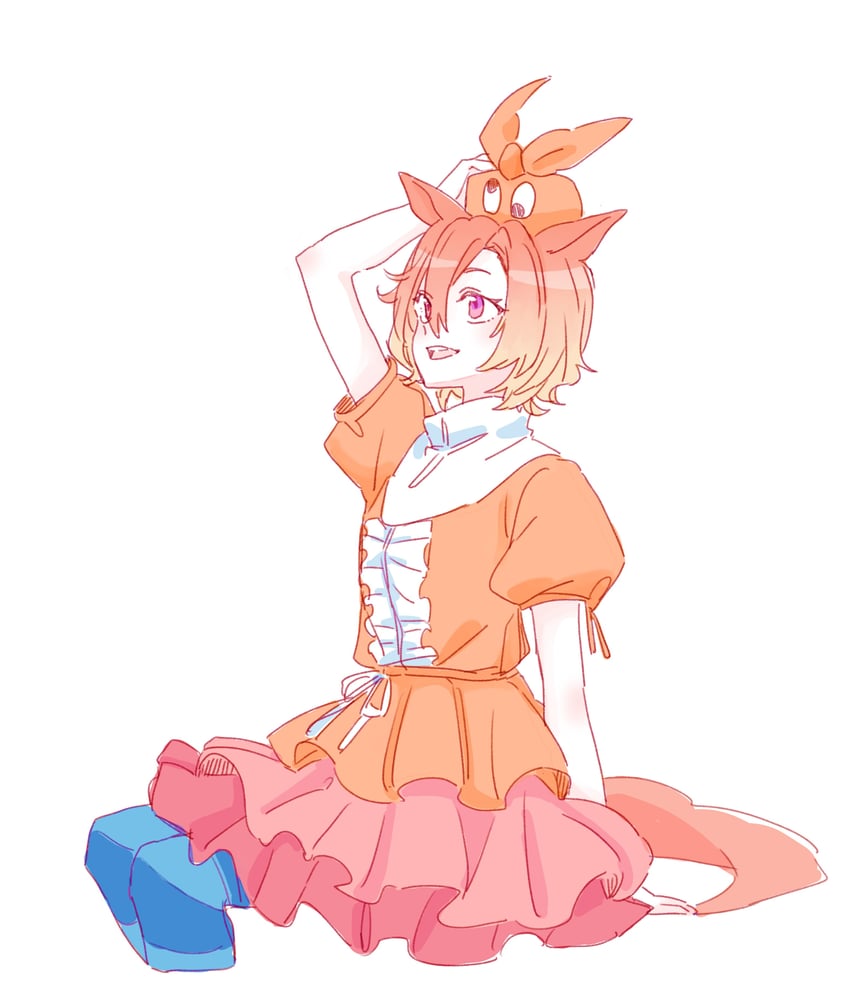 t.m. opera o and ononoki yotsugi (umamusume and 2 more) drawn by seila_rei