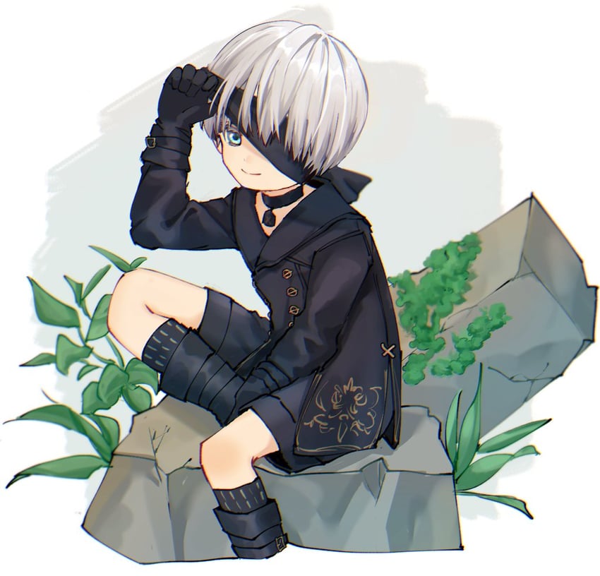9s (nier and 1 more) drawn by toron_0812