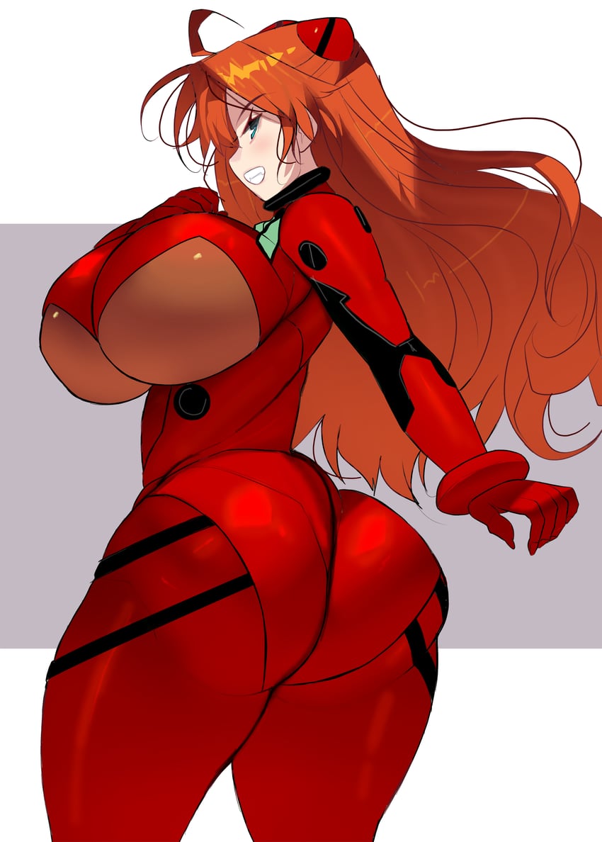 souryuu asuka langley (neon genesis evangelion) drawn by kouno_(masao)