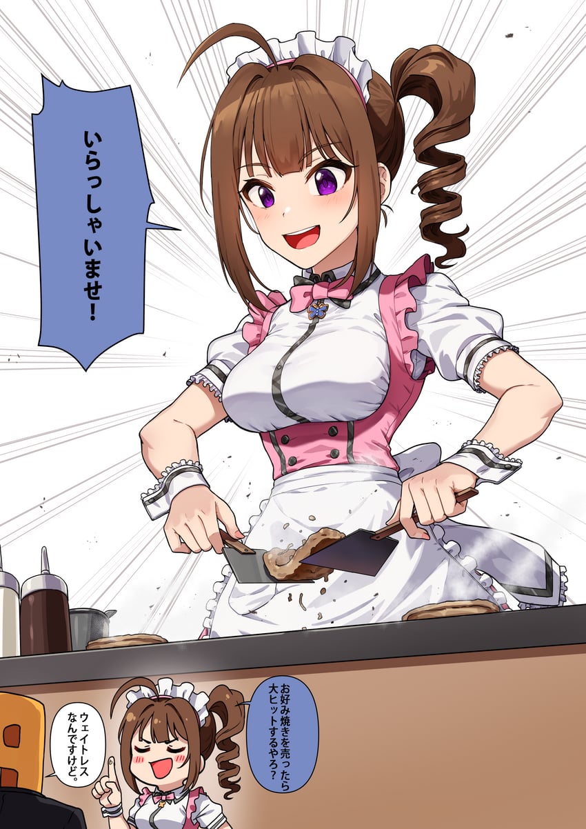producer, p-head producer, and yokoyama nao (idolmaster and 2 more) drawn by kamille_(vcx68)