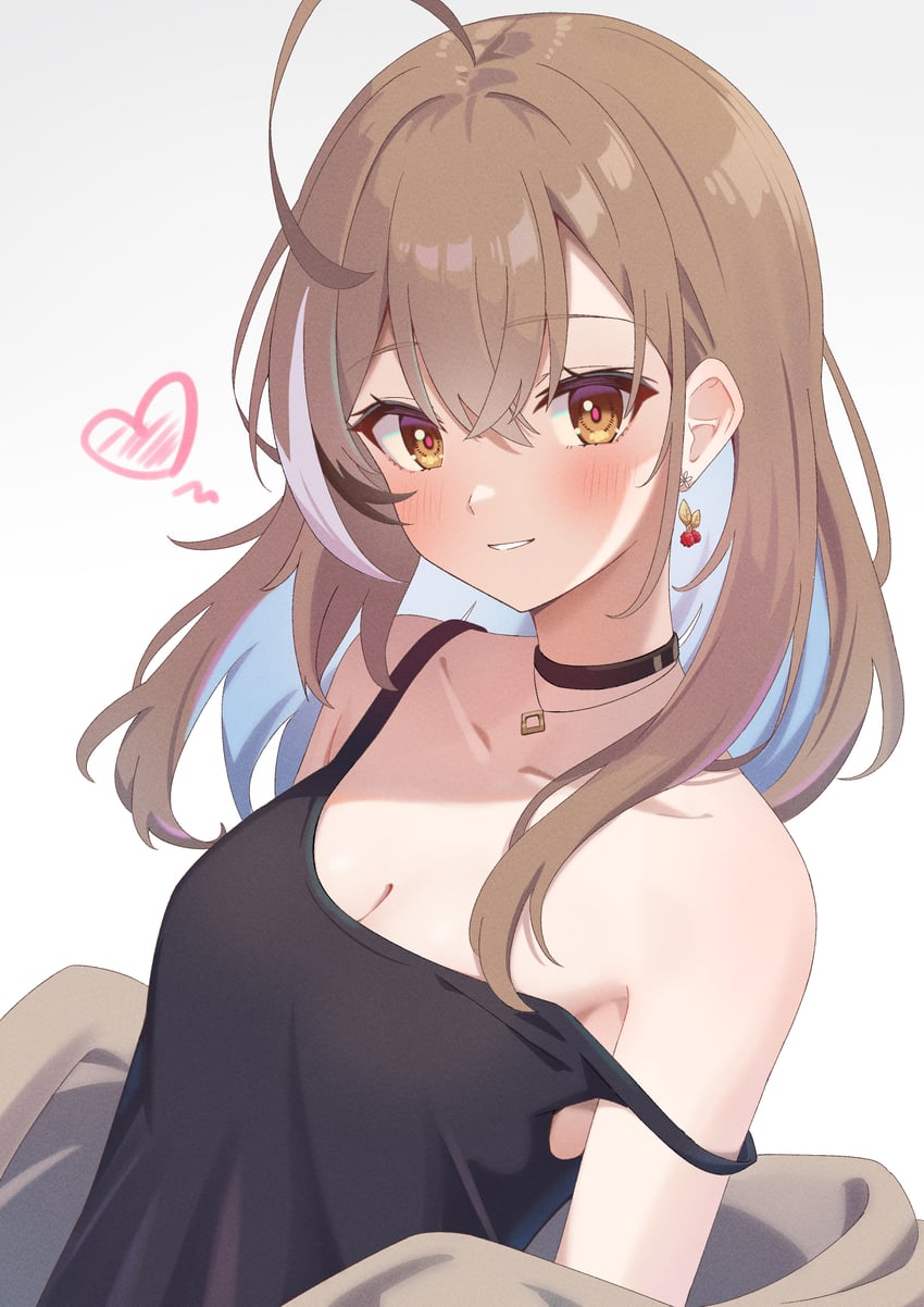nanashi mumei (hololive and 1 more) drawn by chahanramen