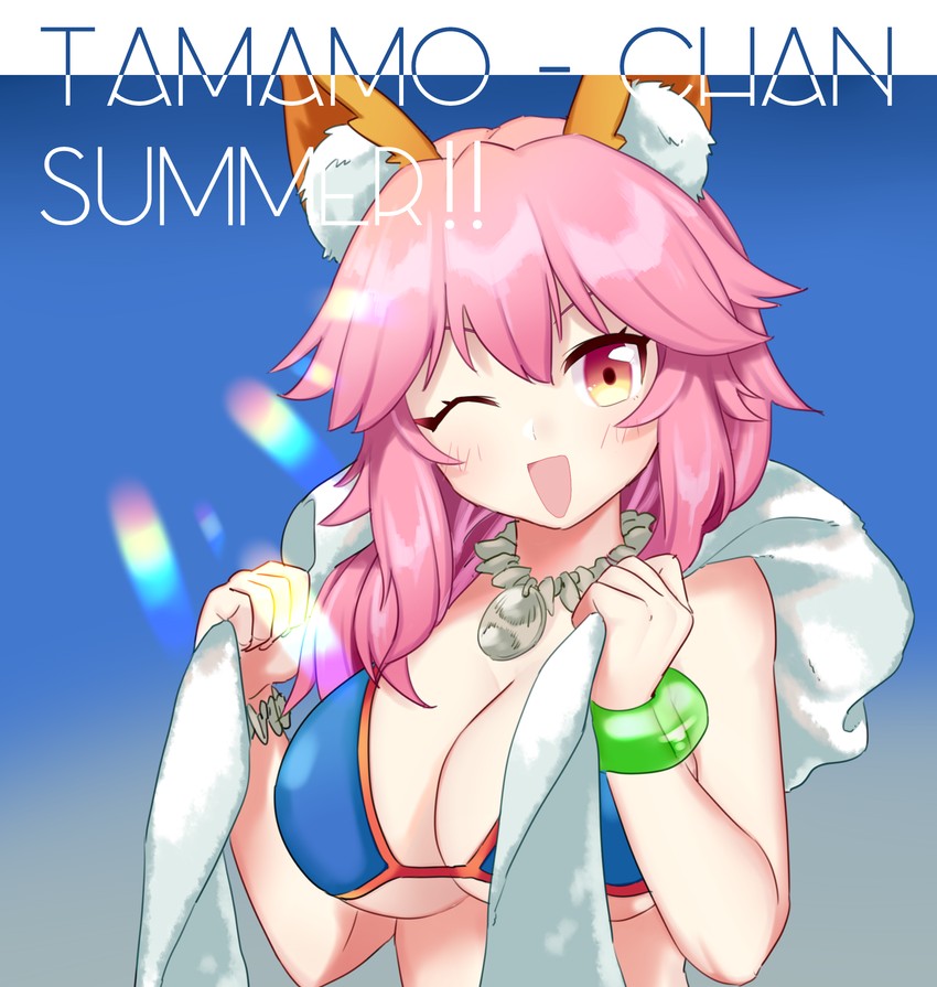 tamamo and tamamo no mae (fate and 1 more) drawn by kashii_kaoru