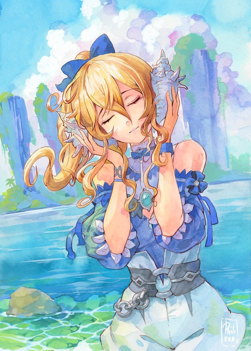 jean (genshin impact) drawn by philiera