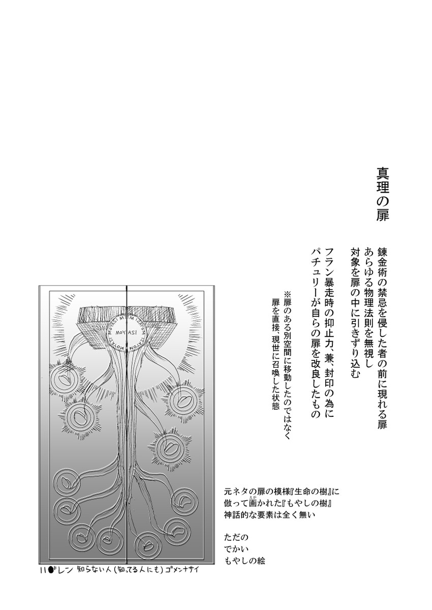 touhou and 1 more drawn by warugaki_(sk-ii)