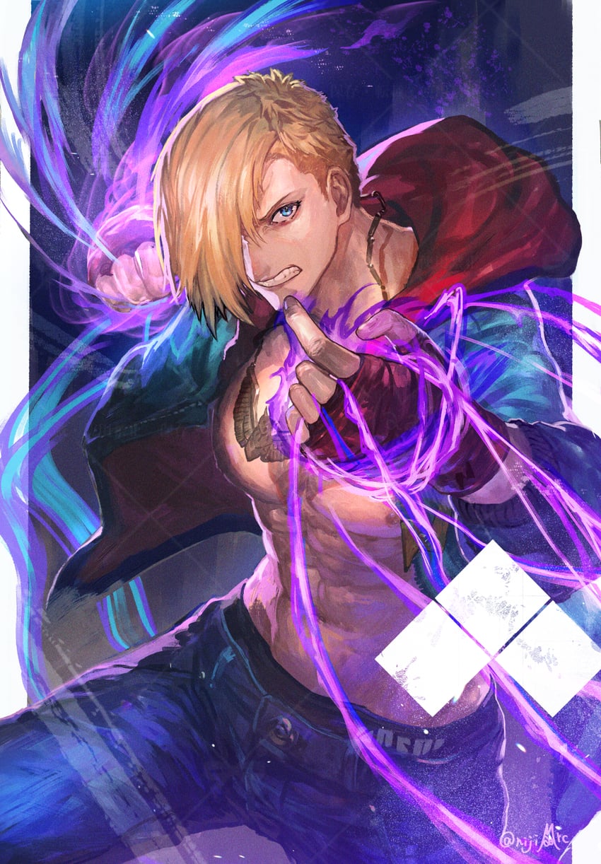 ed (street fighter and 2 more) drawn by nijimaarc