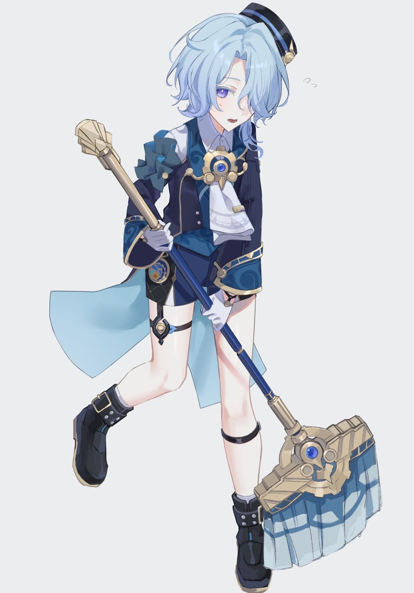 misha (honkai and 1 more) drawn by klq_gm