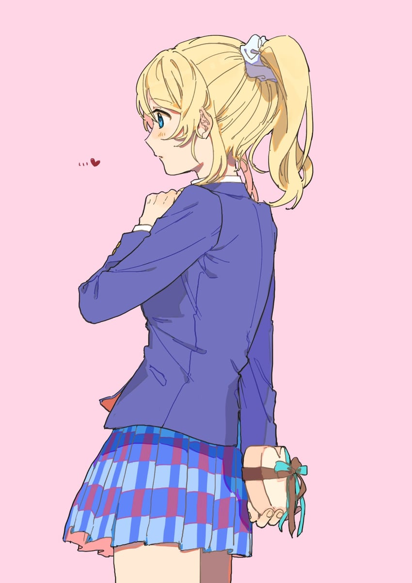 ayase eli (love live! and 1 more) drawn by rinrin_johann