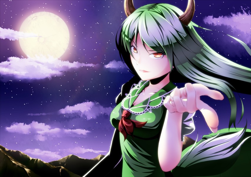 kamishirasawa keine and ex-keine (touhou) drawn by turn-a
