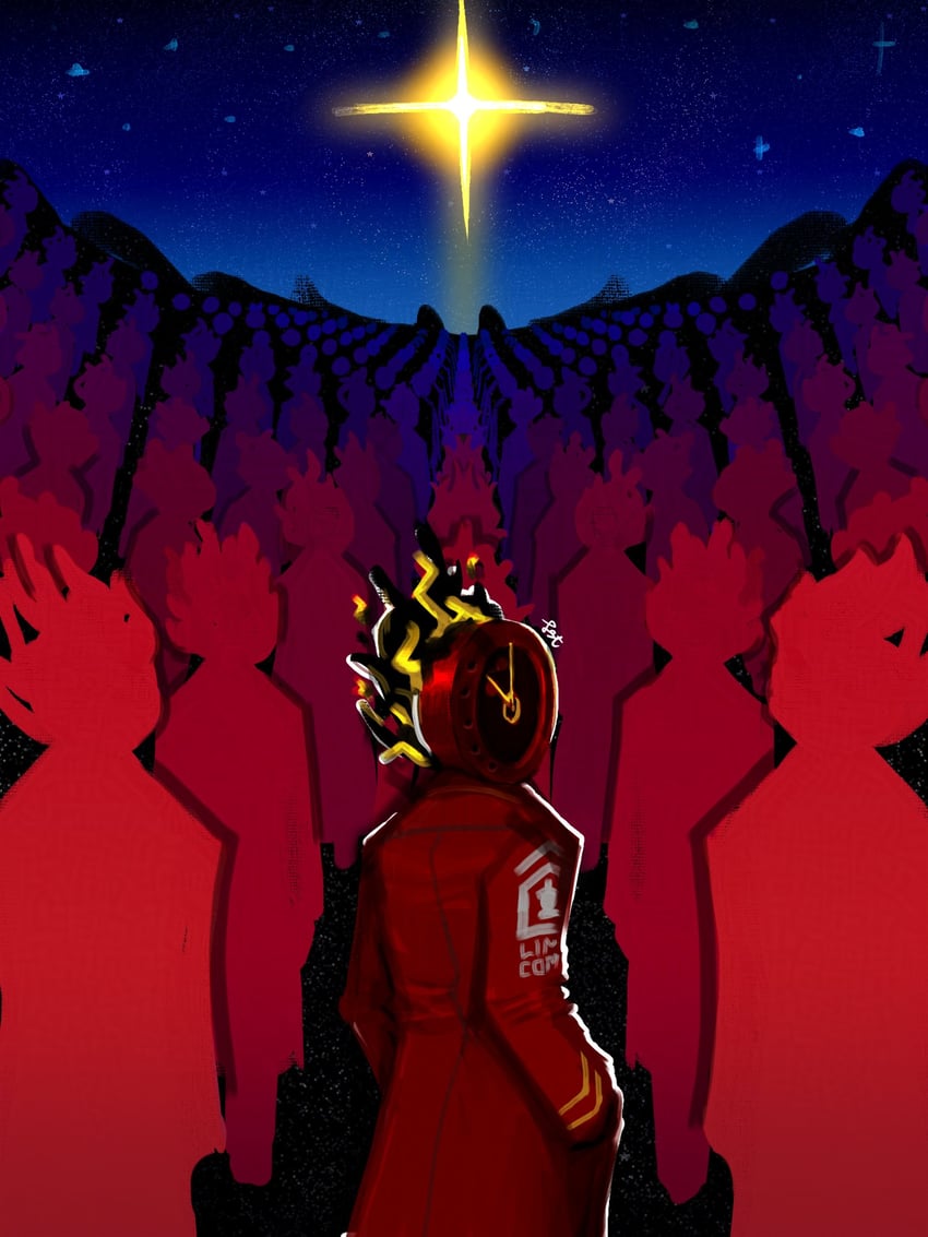 dante (project moon and 1 more) drawn by senlidoesstuff