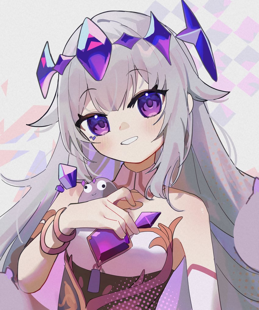 koseki bijou and pebble (hololive and 1 more) drawn by probably_dylan