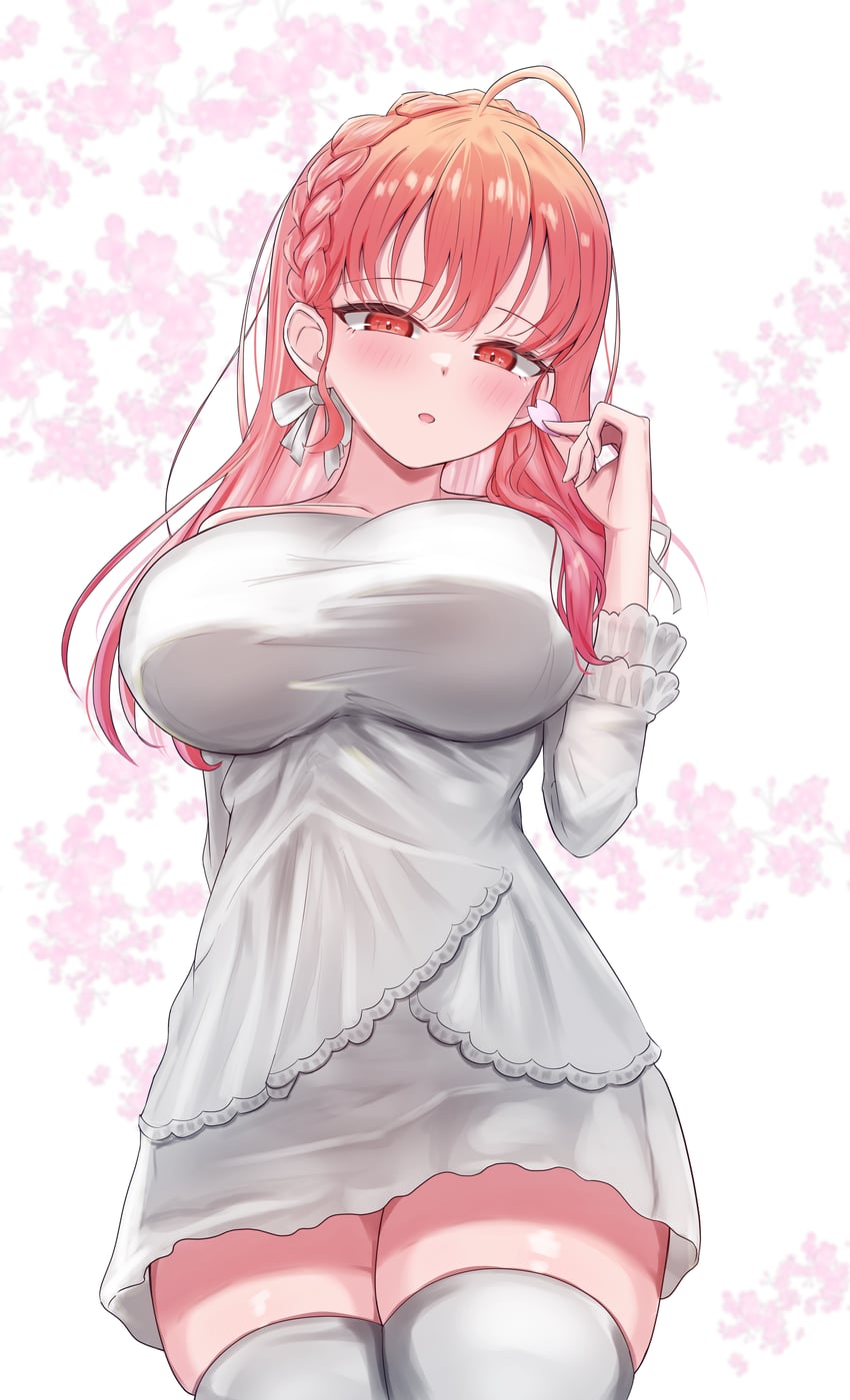 ichijou ririka (hololive and 1 more) drawn by hijiriririn