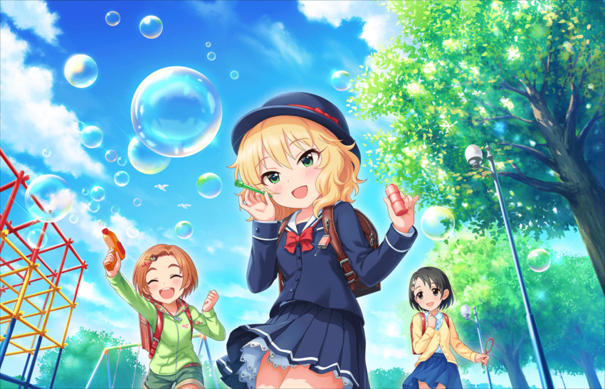 sakurai momoka, sasaki chie, and ryuzaki kaoru (idolmaster and 2 more)