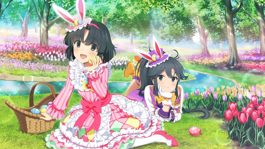musumi kiyoka and yamashiro yui (toji no miko and 1 more)