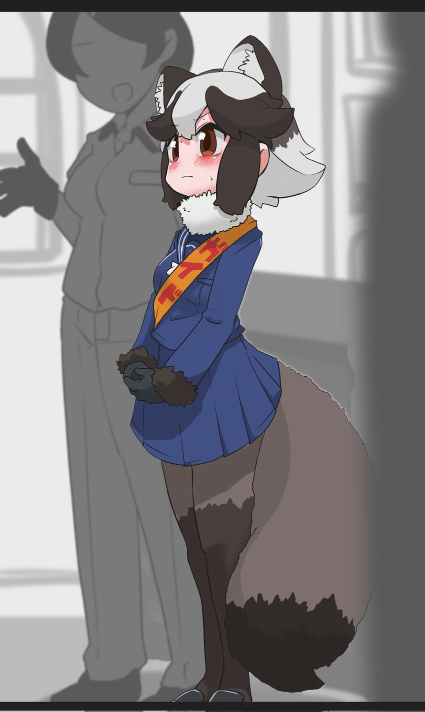 tanuki (original and 2 more) drawn by onaji_(sokudo_seigen)