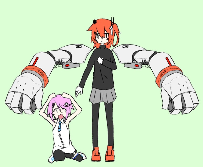 adachi rei and fee (utau and 2 more) drawn by kinazuki