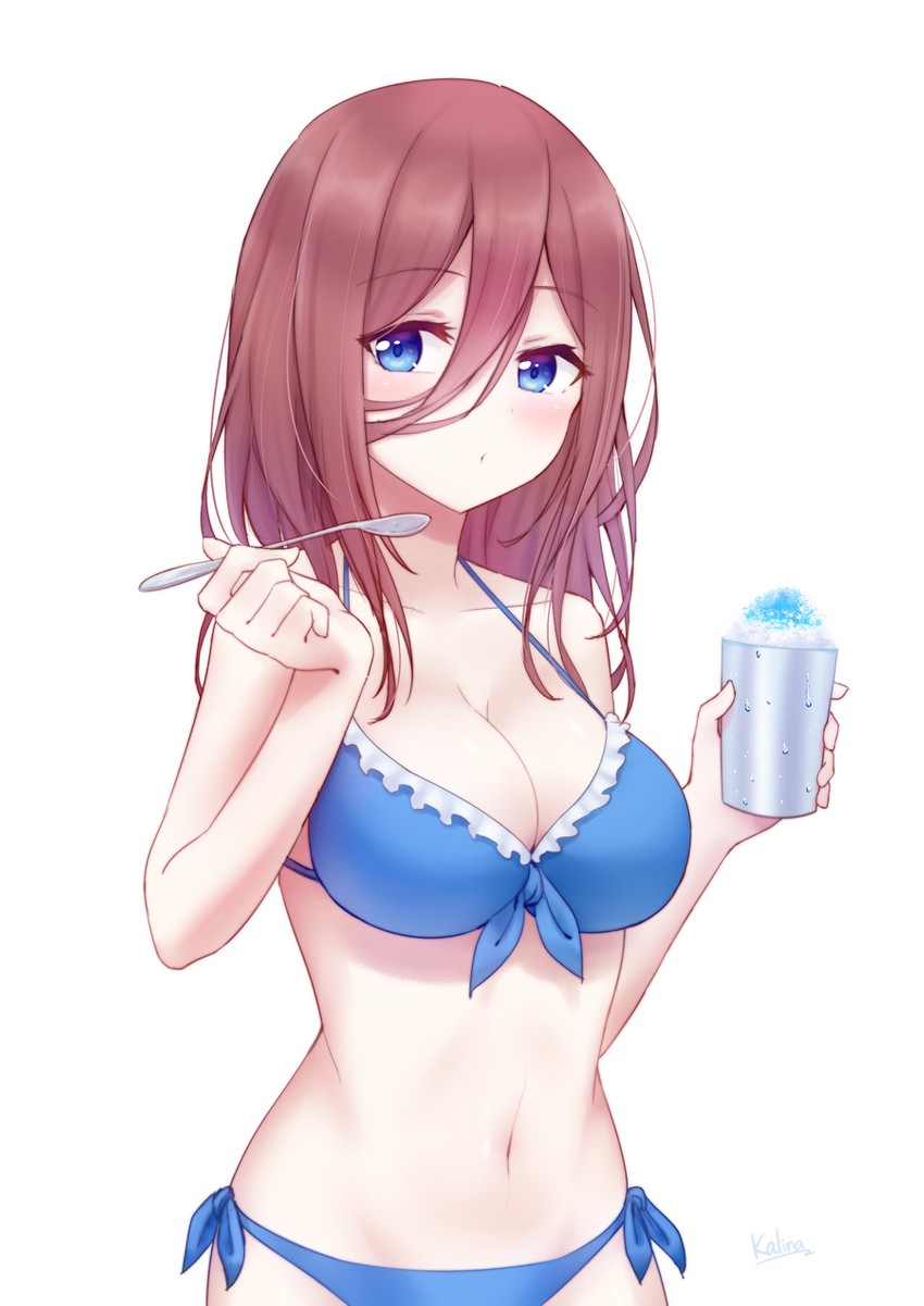 nakano miku (go-toubun no hanayome) drawn by kalina_(skiki86320)