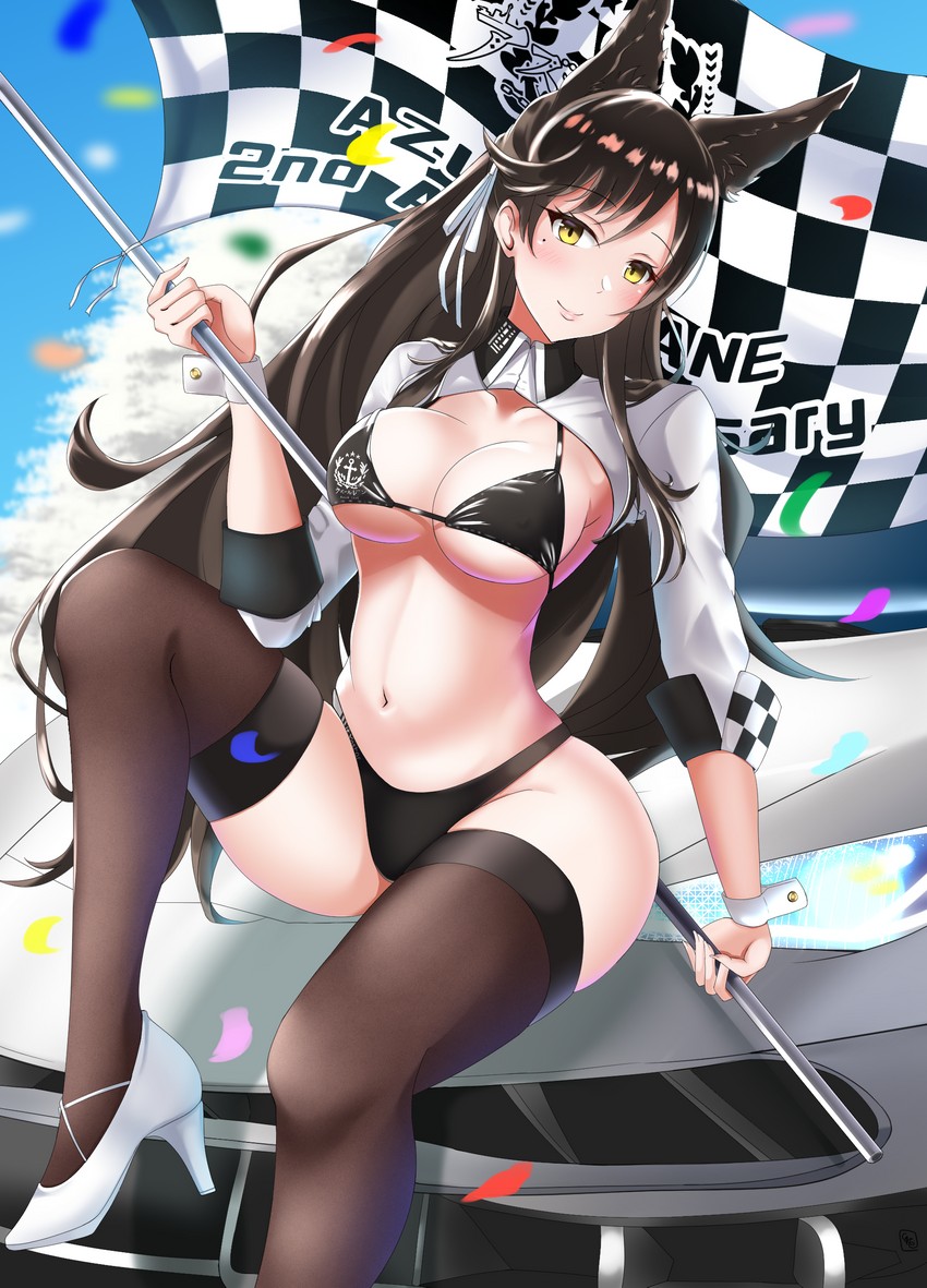 atago (azur lane) drawn by core1013