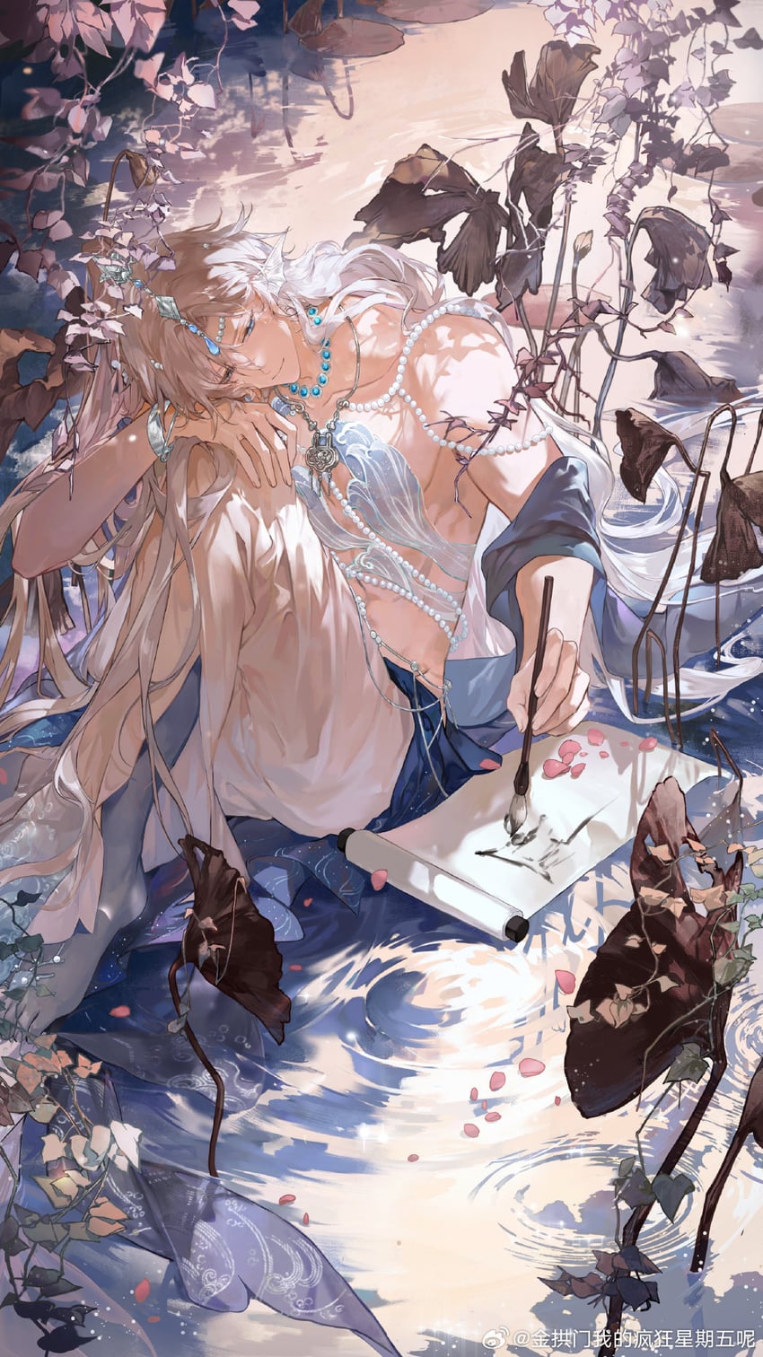 lars rorschach (lovebrush chronicles) drawn by jin_gongmen_wo_de_fengkuang_xingqiwu