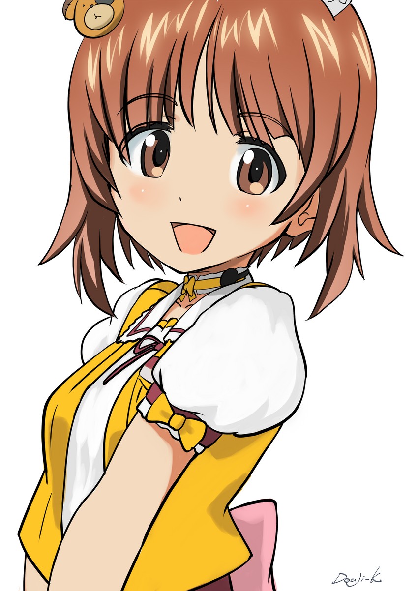 nishizumi miho and boko (girls und panzer) drawn by kuroneko_douji