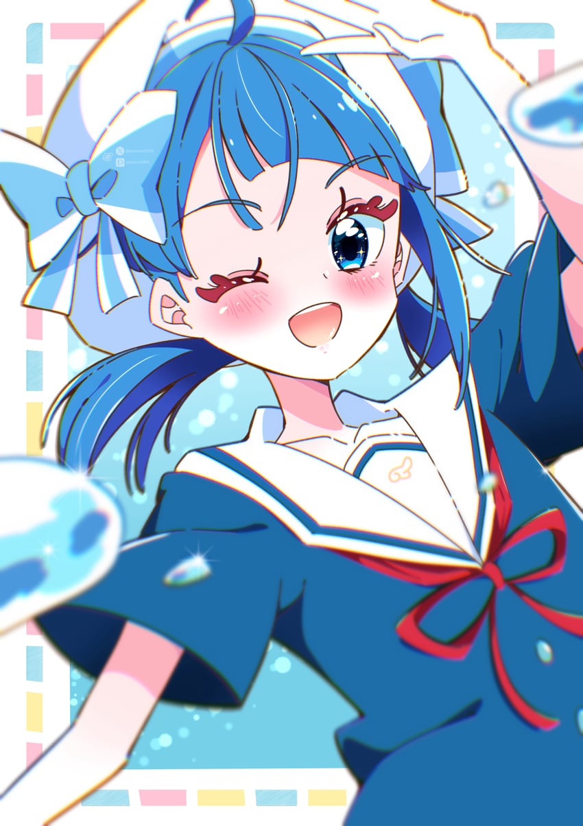 sora harewataru (precure and 1 more) drawn by potacure