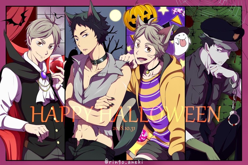 akaashi keiji and sugawara koushi (haikyuu!!) drawn by ringo_aneki