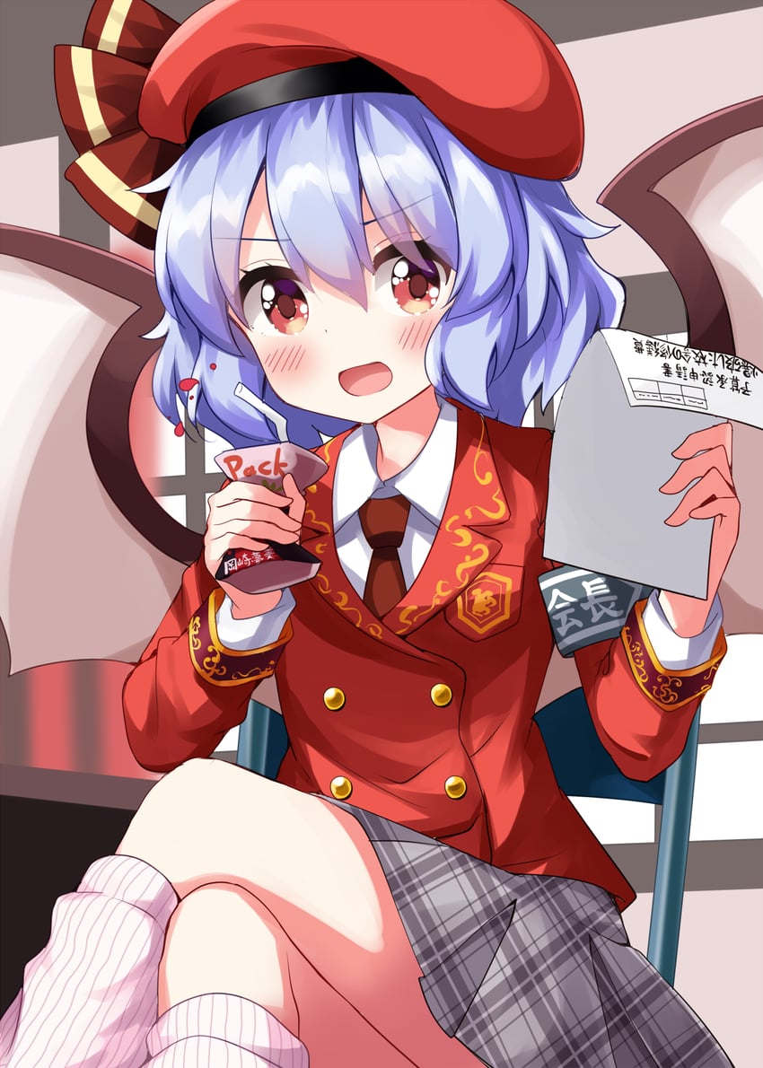 remilia scarlet (touhou and 1 more) drawn by ruu_(tksymkw)