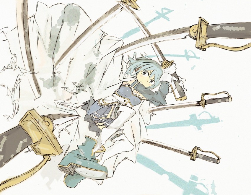miki sayaka (mahou shoujo madoka magica) drawn by nagaoka_taichi