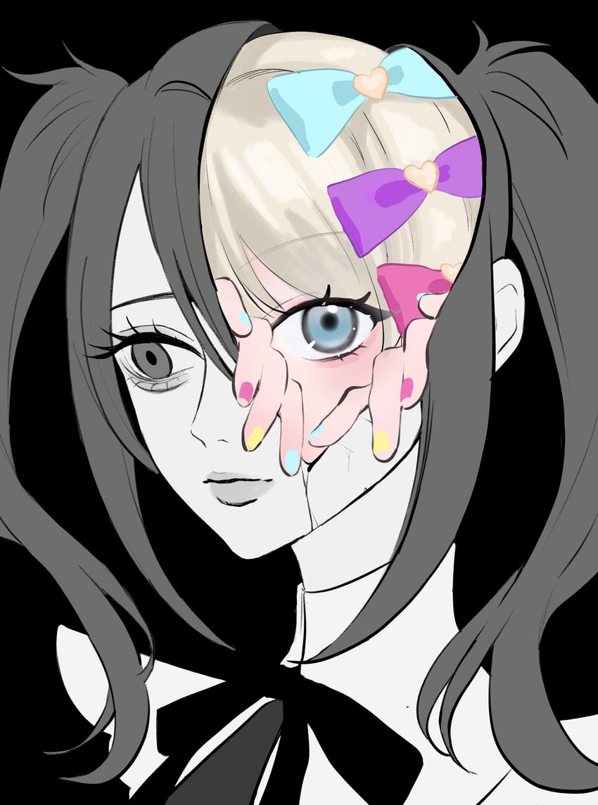 chouzetsusaikawa tenshi-chan and ame-chan (needy girl overdose) drawn by satoukusuri