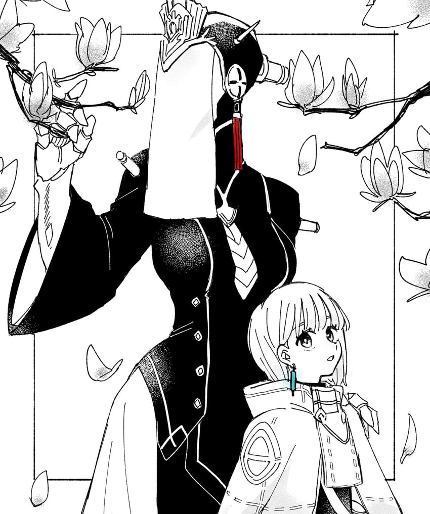 lilac and nola (ender lilies quietus of the knights and 1 more) drawn by ohhiochandra