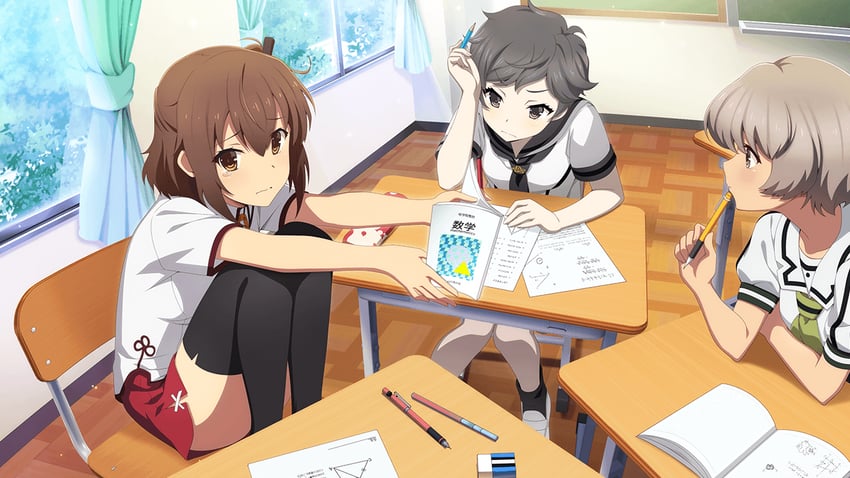 etou kanami, iwakura sanae, and hasui mayumi (toji no miko and 1 more)