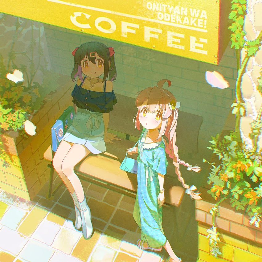 oyama mahiro and oyama mihari (onii-chan wa oshimai!) drawn by jdge