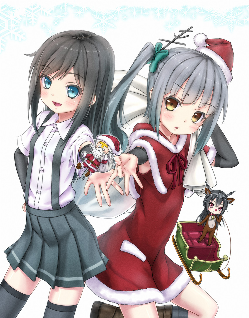 admiral, nagato, asashio, and kasumi (kantai collection) drawn by gotou_hisashi