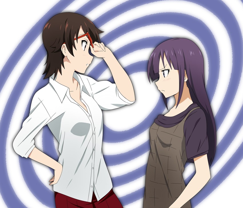 manabe nodoka and yamada aoi (k-on! and 1 more) drawn by ikari_manatsu
