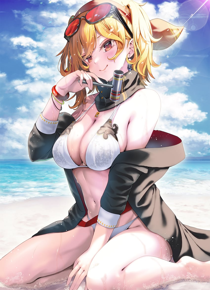 kaela kovalskia (hololive and 1 more) drawn by kubota_masaki