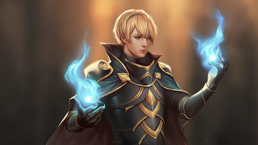 leo (fire emblem and 1 more) drawn by unodu