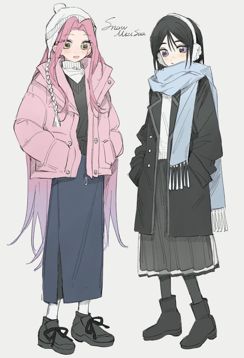 sua and mizi (alien stage) drawn by sea_foam