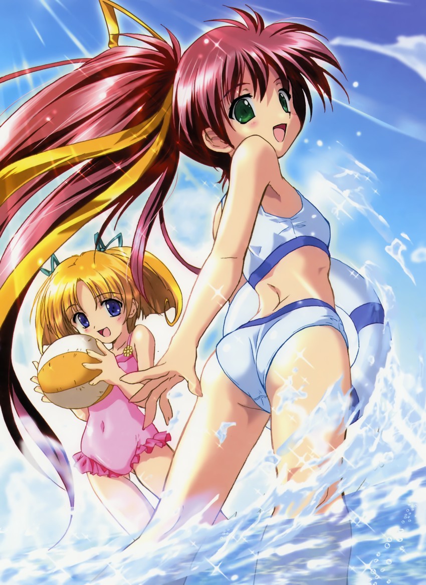 nanoca flanka and nene hampden (aoi umi no tristia) drawn by komatsu_eiji
