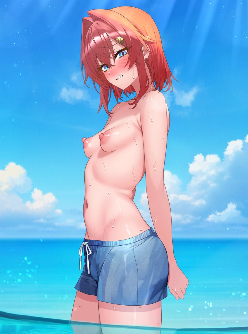 ange katrina (nijisanji) drawn by seisui_bar