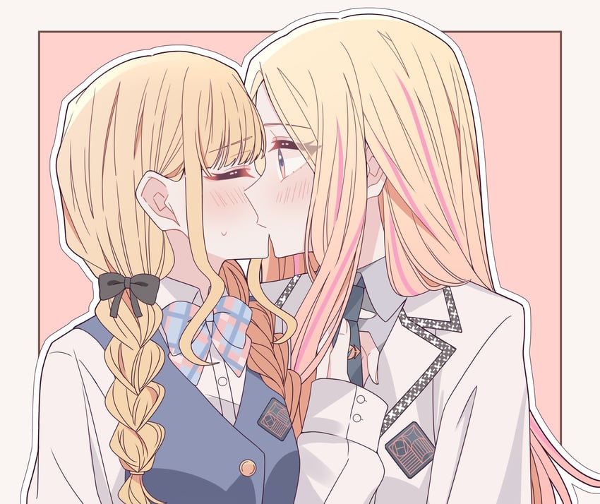 fujita kotone and juo sena (idolmaster and 1 more) drawn by kousaka_0v0