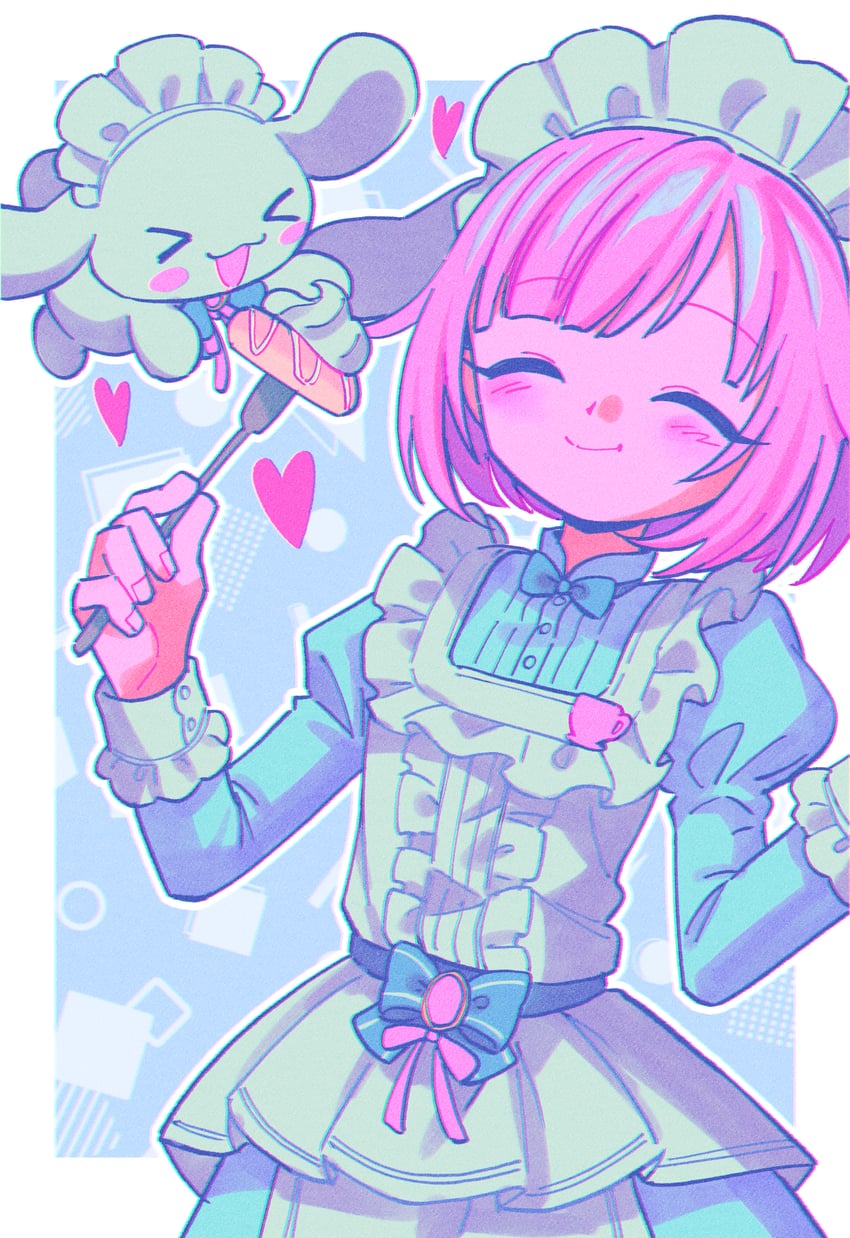 ootori emu and cinnamoroll (project sekai and 2 more) drawn by menma_(enaic31)