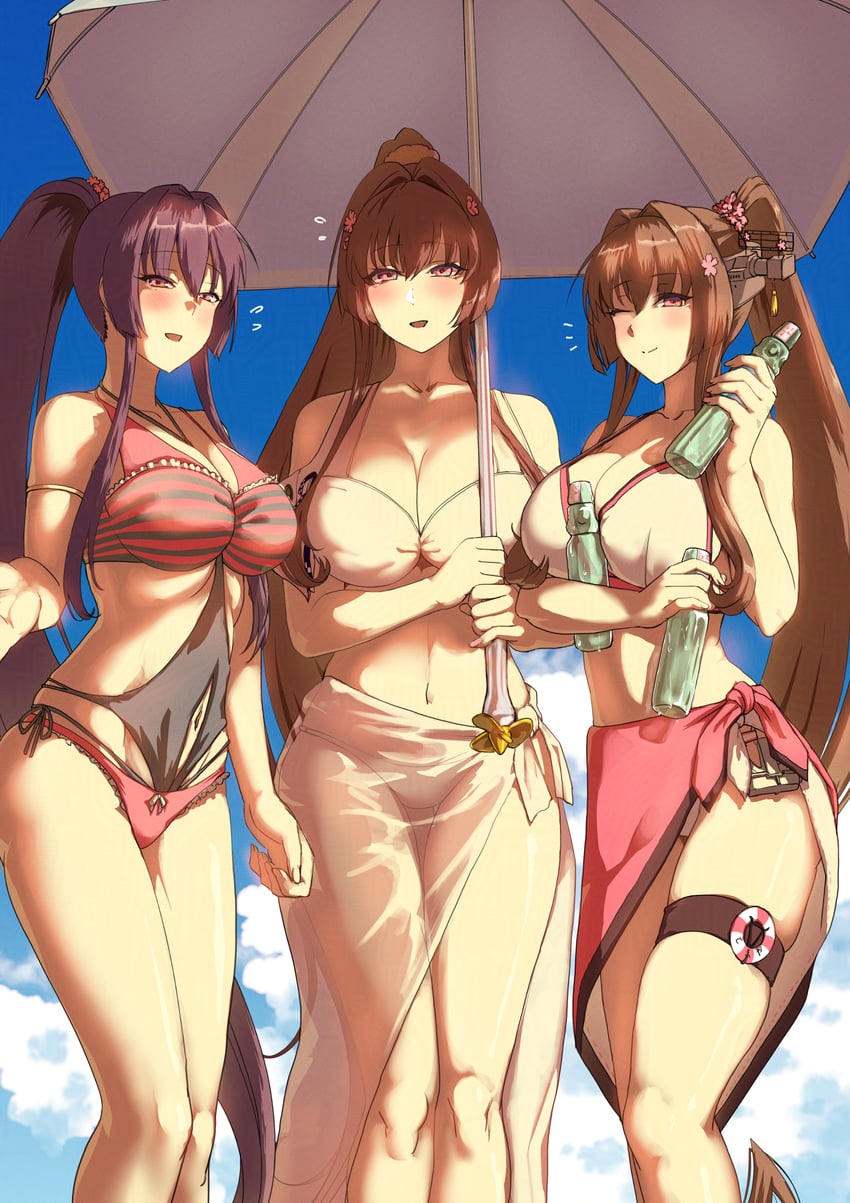 yamato kai ni and yamato (kantai collection) drawn by mrdotd