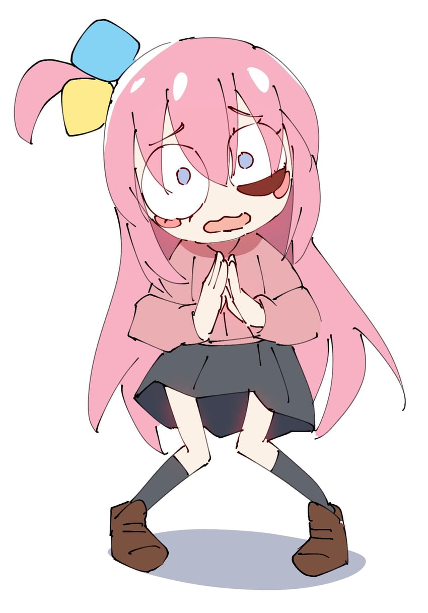gotoh hitori and pomni (bocchi the rock! and 1 more) drawn by oekakiism