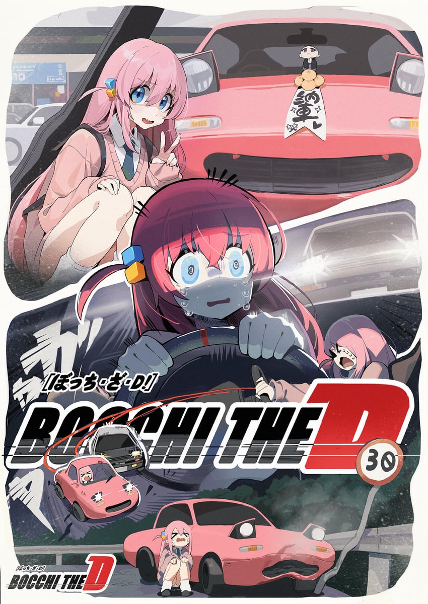 gotoh hitori (bocchi the rock! and 1 more) drawn by waterkuma