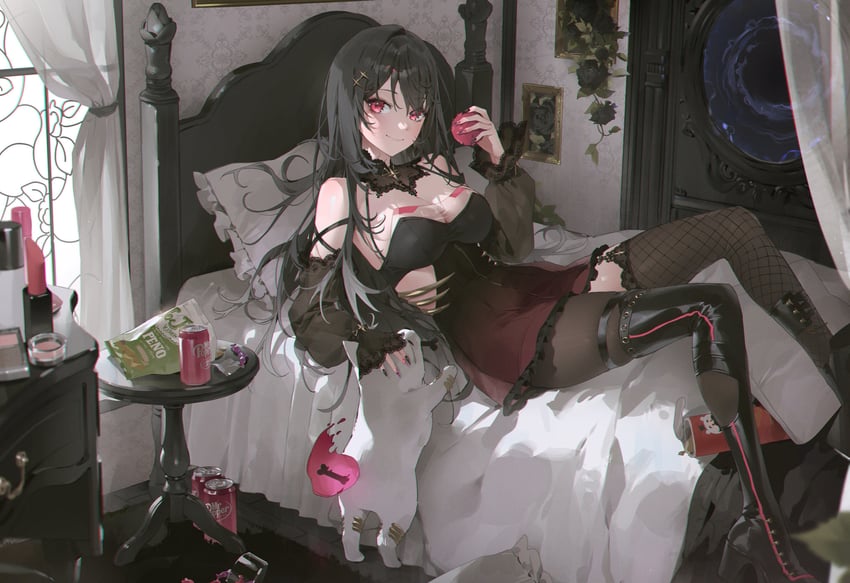 kuroha arya (vspo! and 2 more) drawn by ye_jji