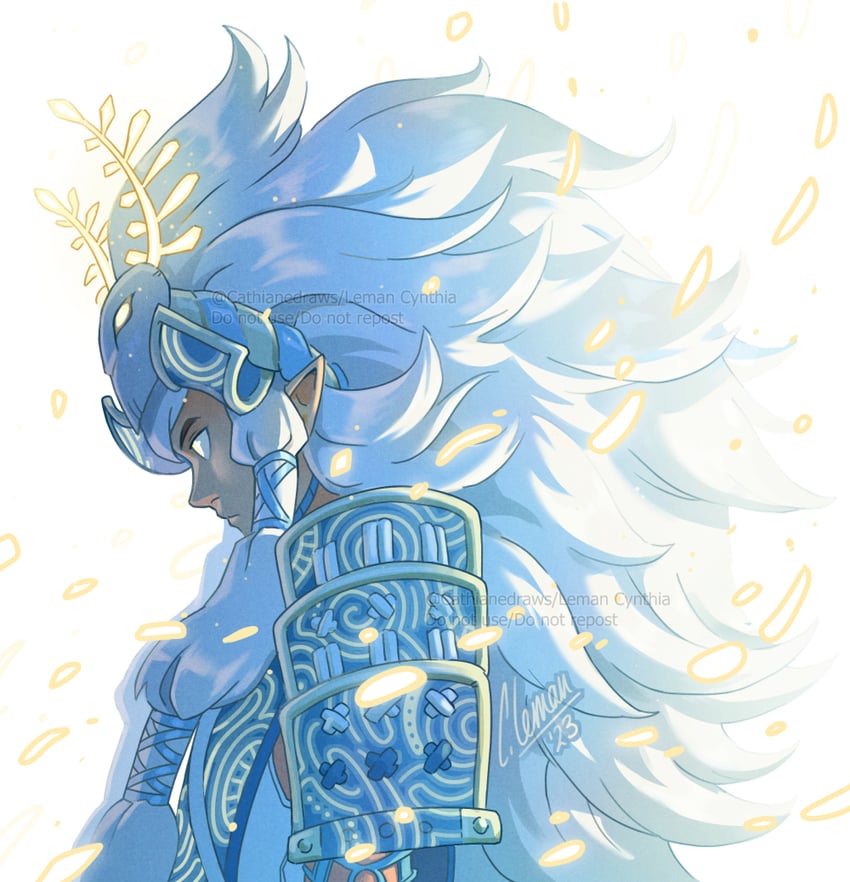 link (the legend of zelda and 1 more) drawn by cathiane