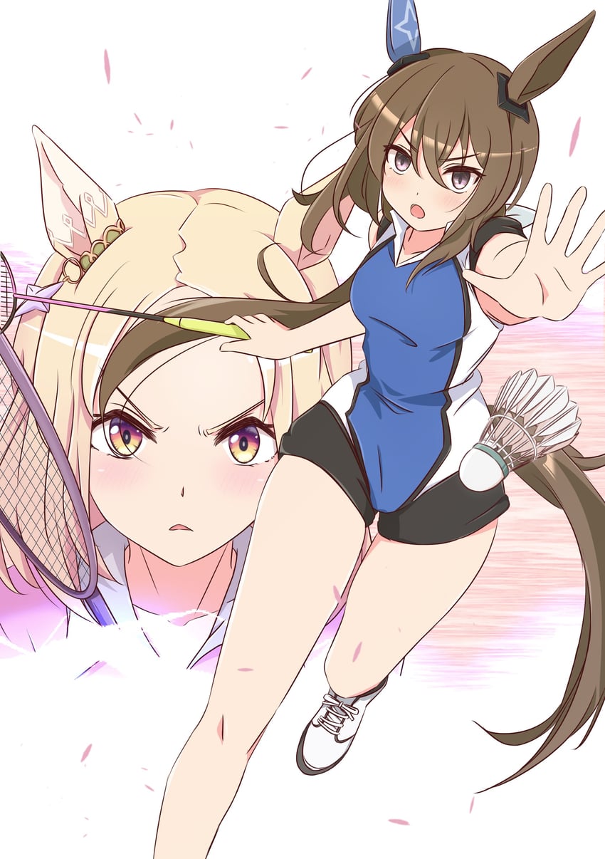 admire vega and narita top road (umamusume and 1 more) drawn by funamori